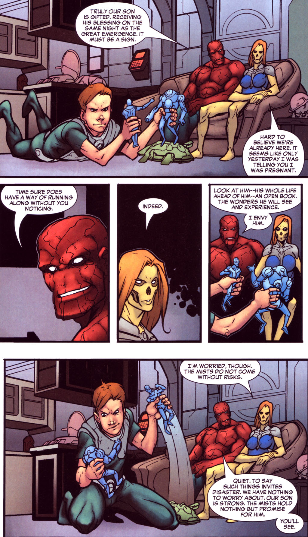 Read online Inhumans 2099 comic -  Issue # Full - 12