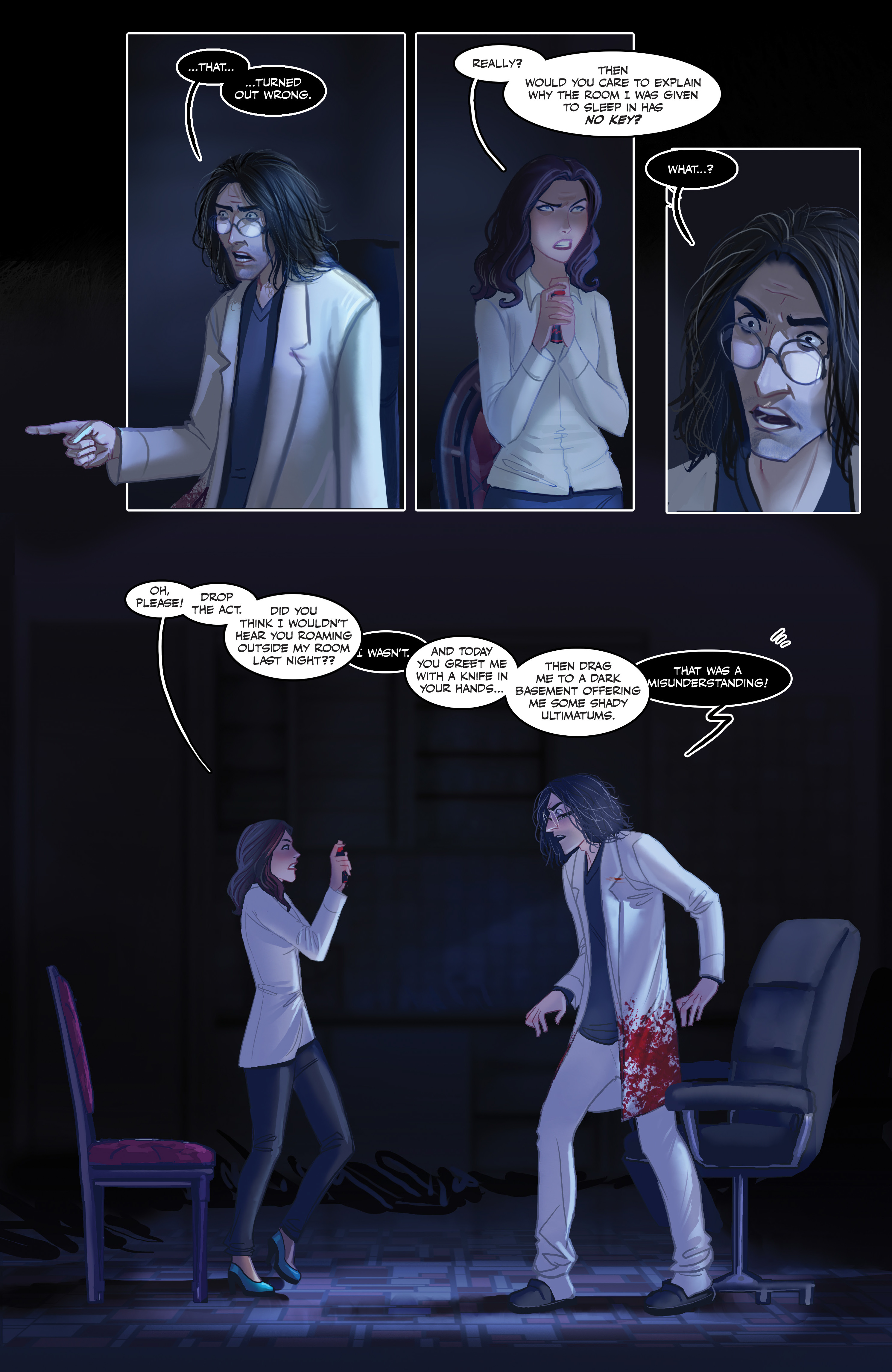 Read online Blood Stain comic -  Issue # TPB 2 - 78
