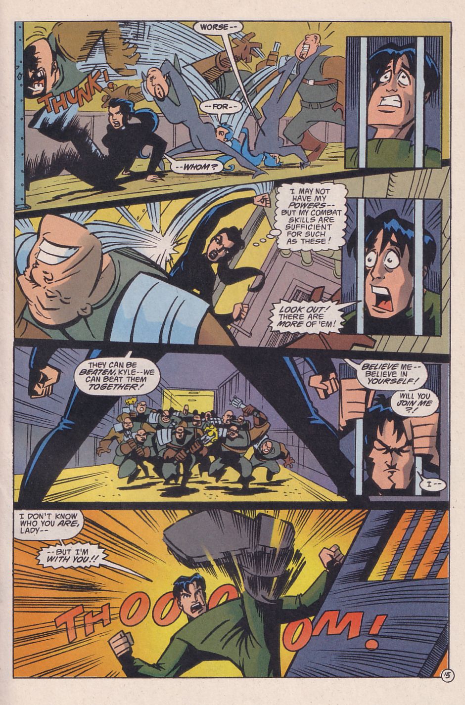 Read online Adventures in the DC Universe comic -  Issue #11 - 16