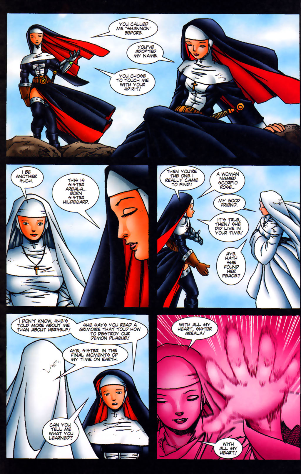 Read online Warrior Nun Areala: Scorpio Rose comic -  Issue #3 - 25