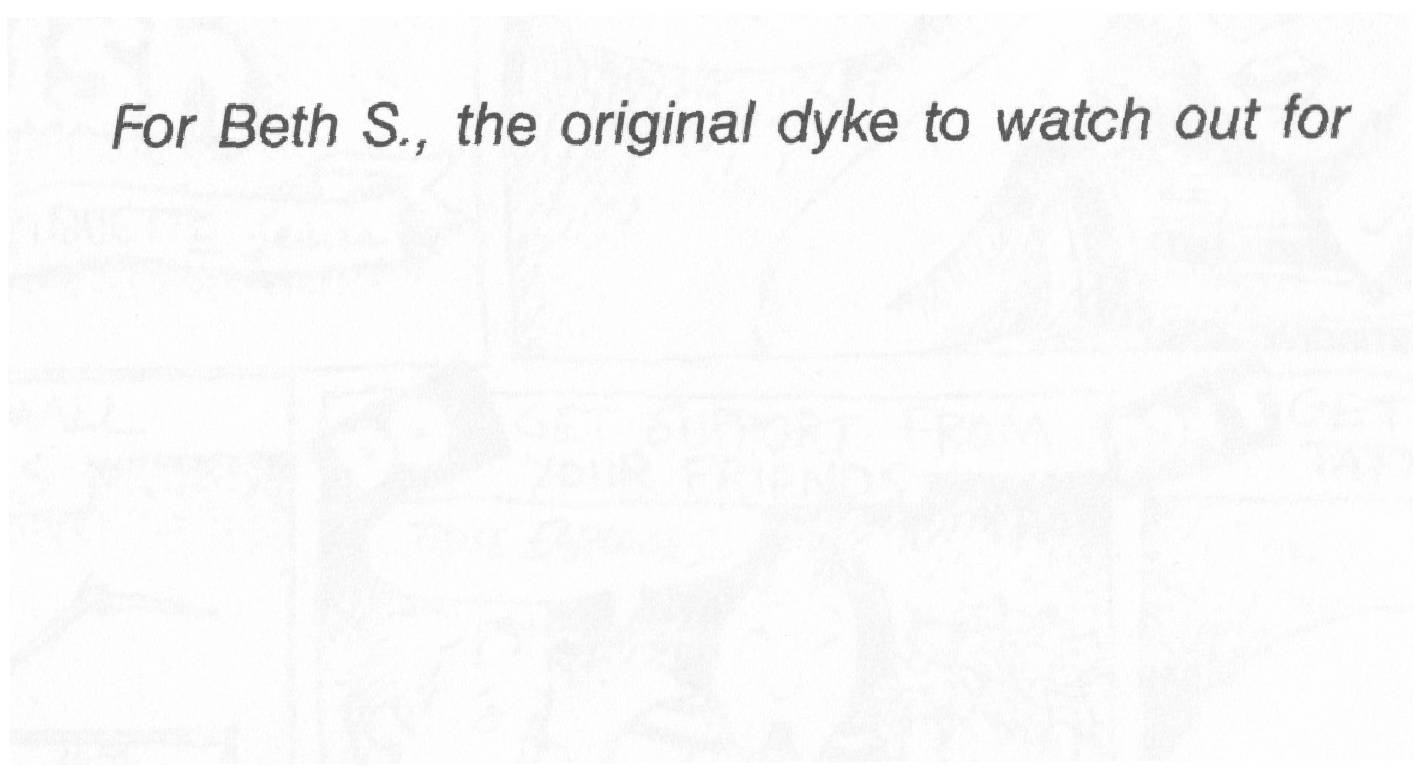 Read online Dykes to Watch Out For comic -  Issue # TPB 1 - 4