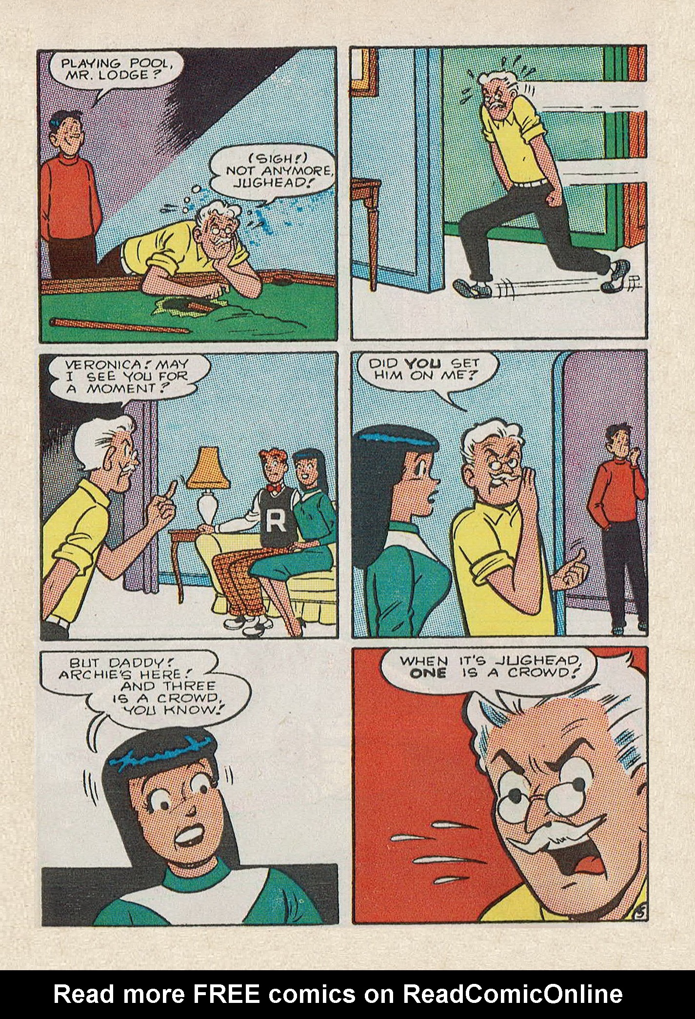 Read online Jughead Jones Comics Digest comic -  Issue #60 - 60