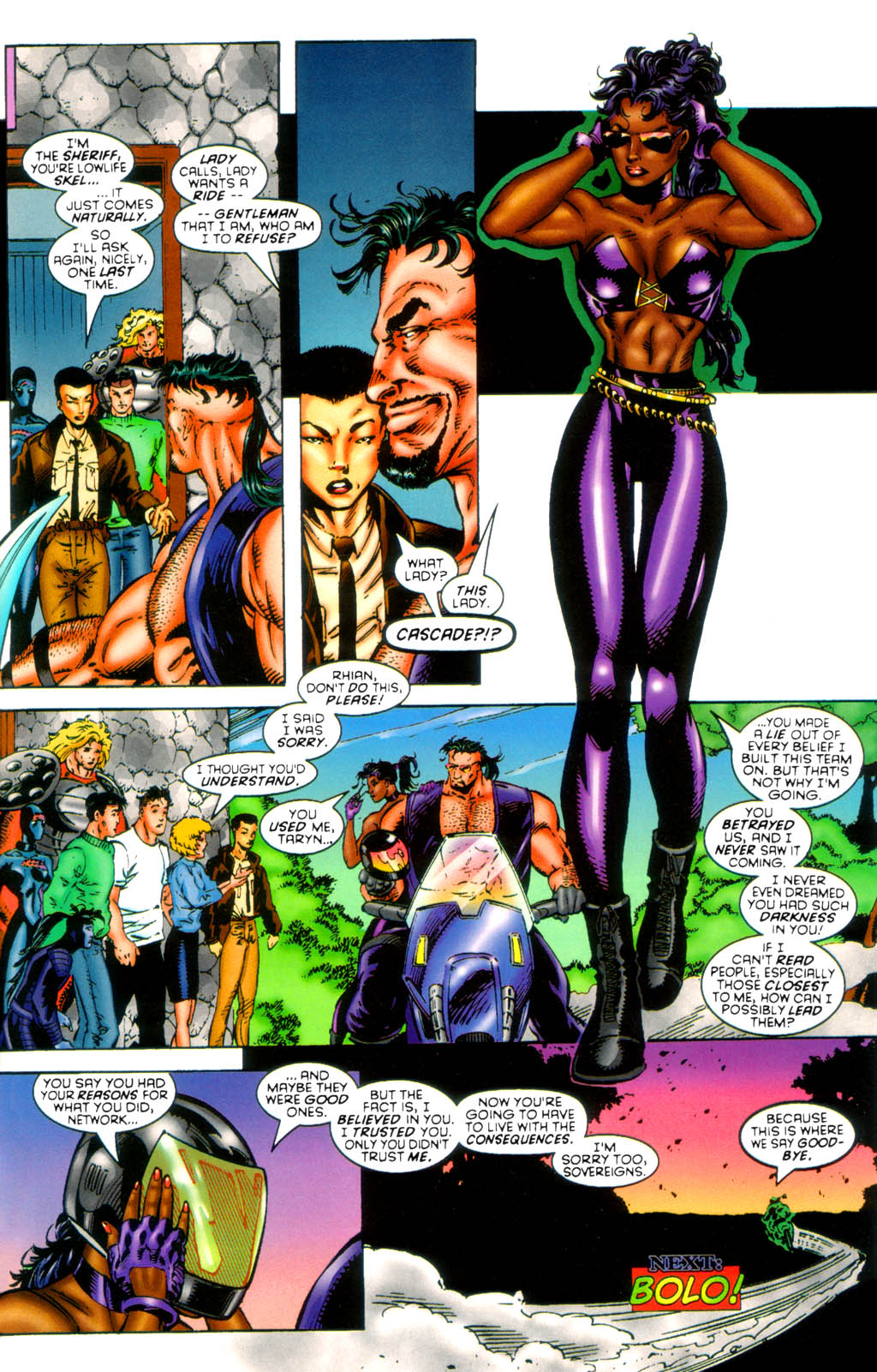 Read online Sovereign Seven comic -  Issue #18 - 23