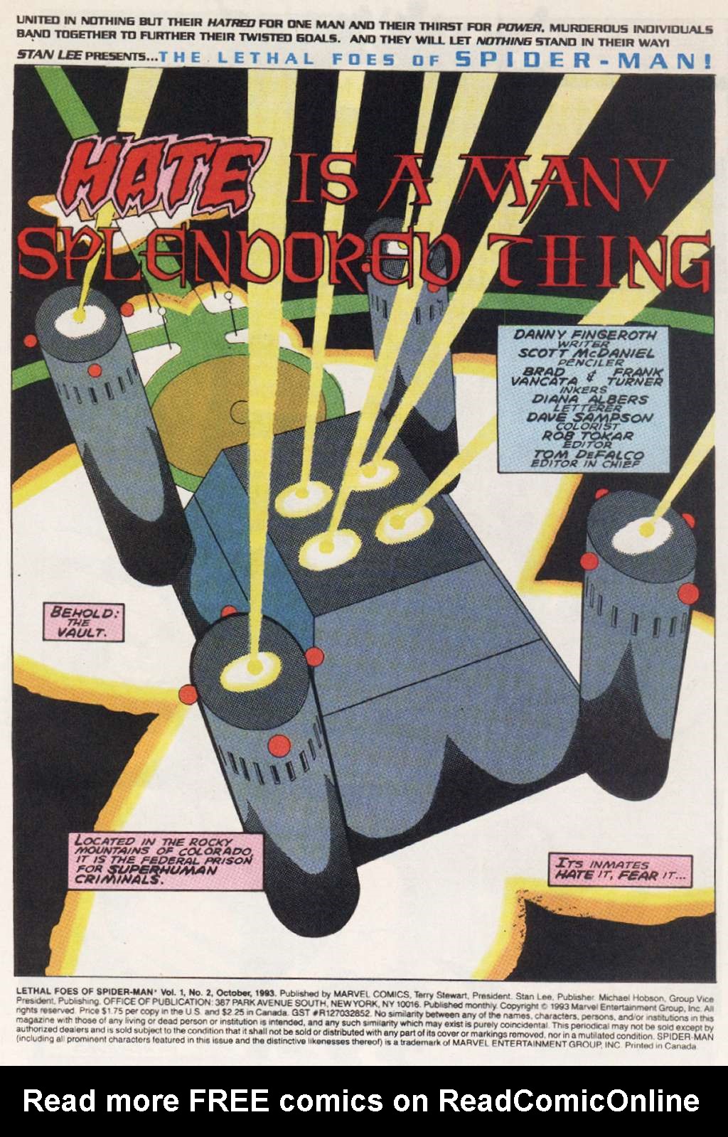 Read online The Lethal Foes of Spider-Man comic -  Issue #2 - 2