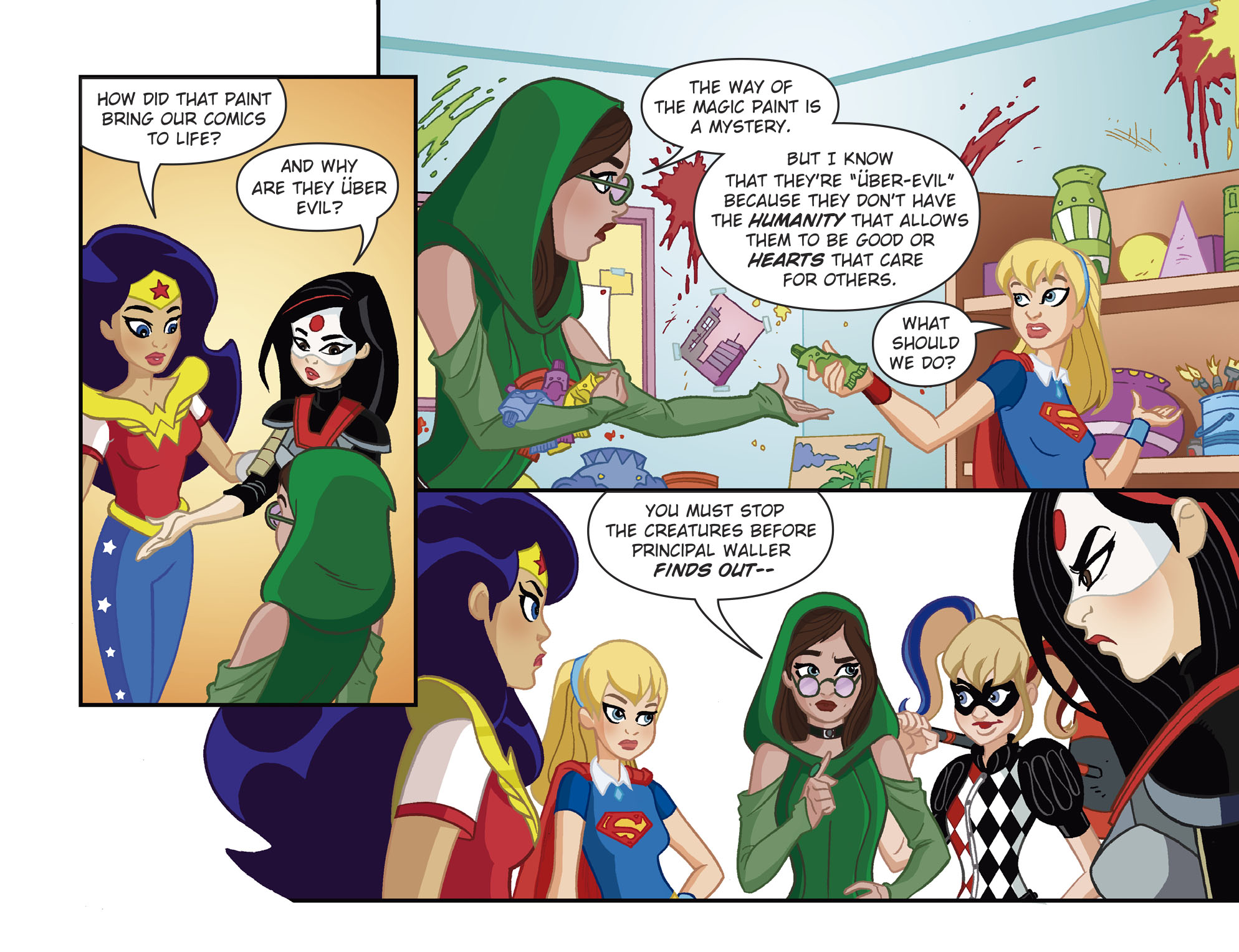 Read online DC Super Hero Girls: Out of the Bottle comic -  Issue #5 - 18
