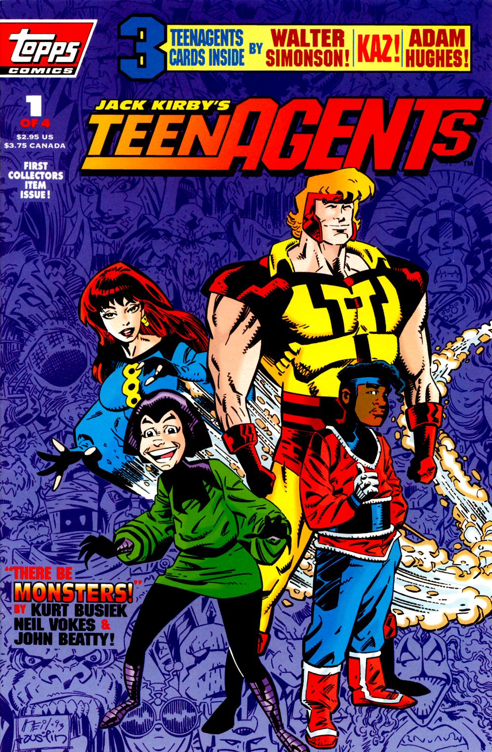 Read online Jack Kirby's TeenAgents comic -  Issue #1 - 1