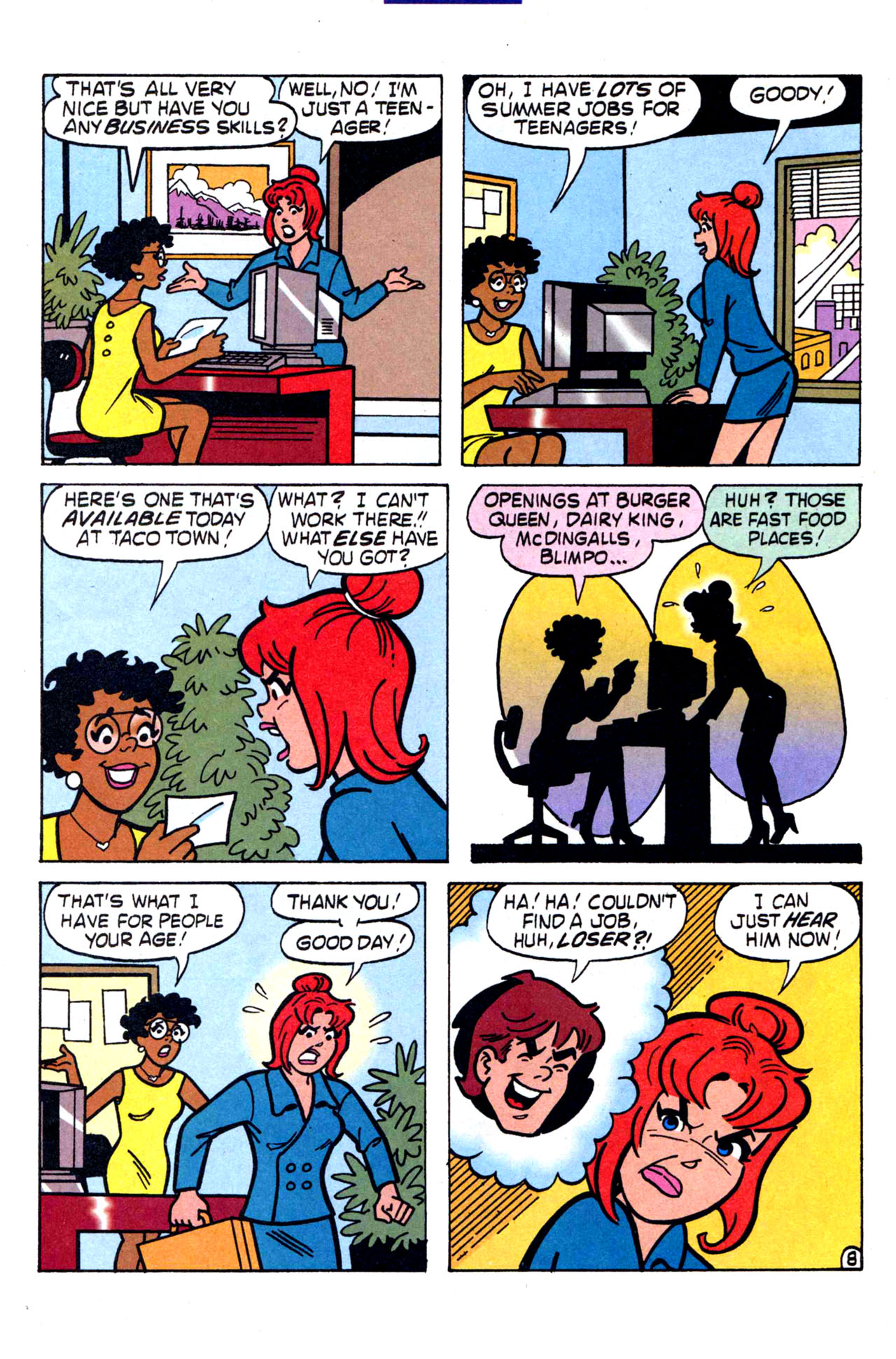 Read online Cheryl Blossom (1996) comic -  Issue #1 - 12