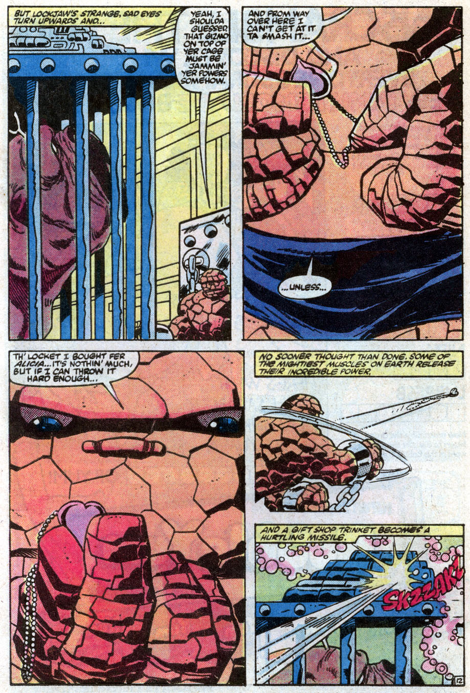 Read online The Thing comic -  Issue #3 - 13