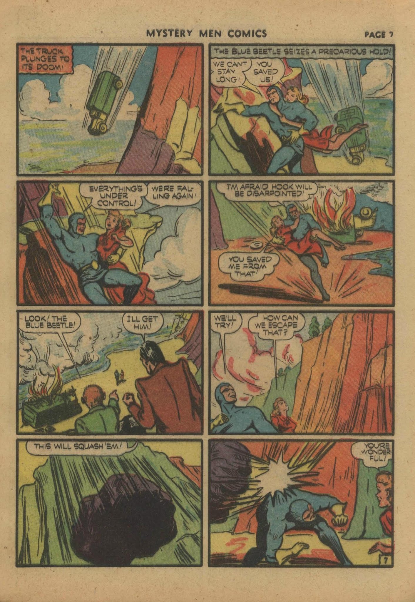 Read online Mystery Men Comics comic -  Issue #21 - 9