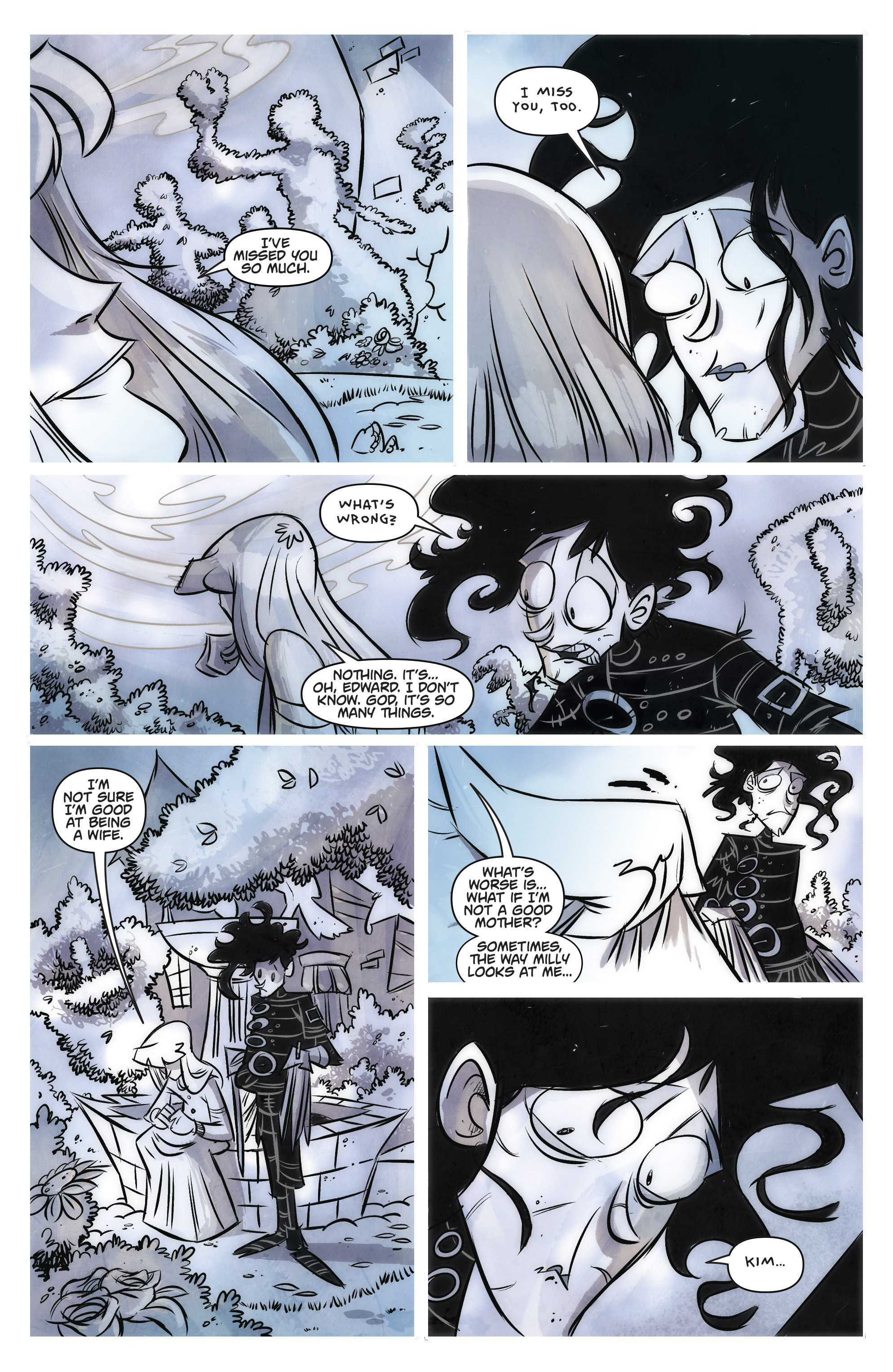 Read online Edward Scissorhands comic -  Issue #10 - 9