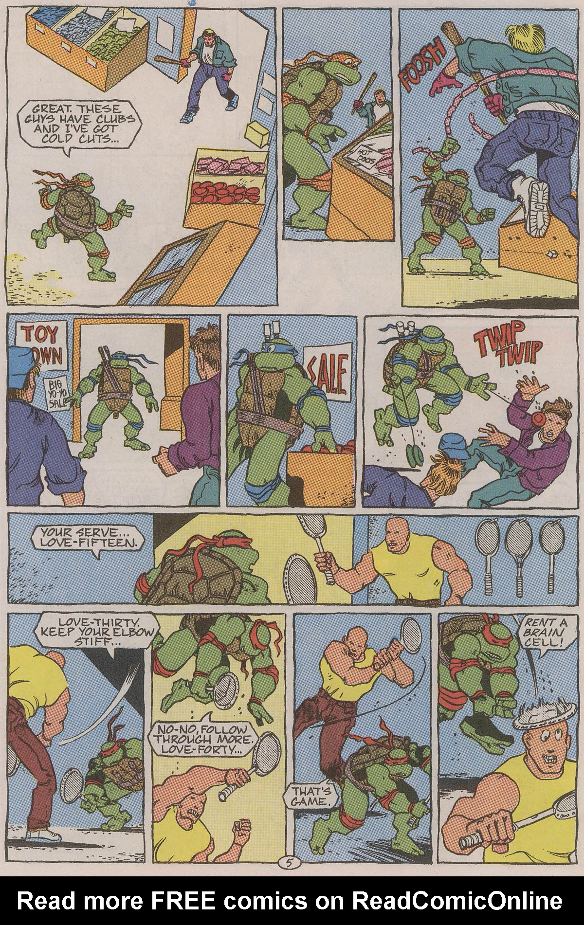 Read online Teenage Mutant Ninja Turtles II: The Secret of the Ooze Official Movie Adaptation comic -  Issue # Full - 6