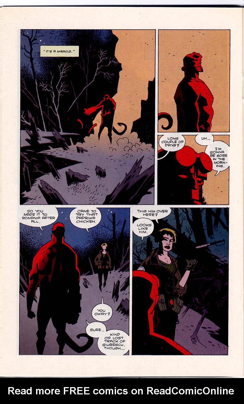 Read online Hellboy: Wake the Devil comic -  Issue #5 - 22