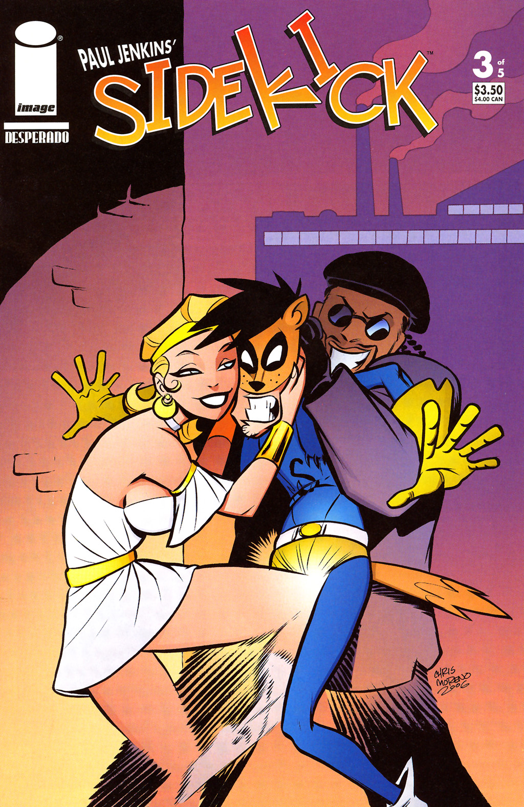 Read online Paul Jenkins' Sidekick comic -  Issue #3 - 1