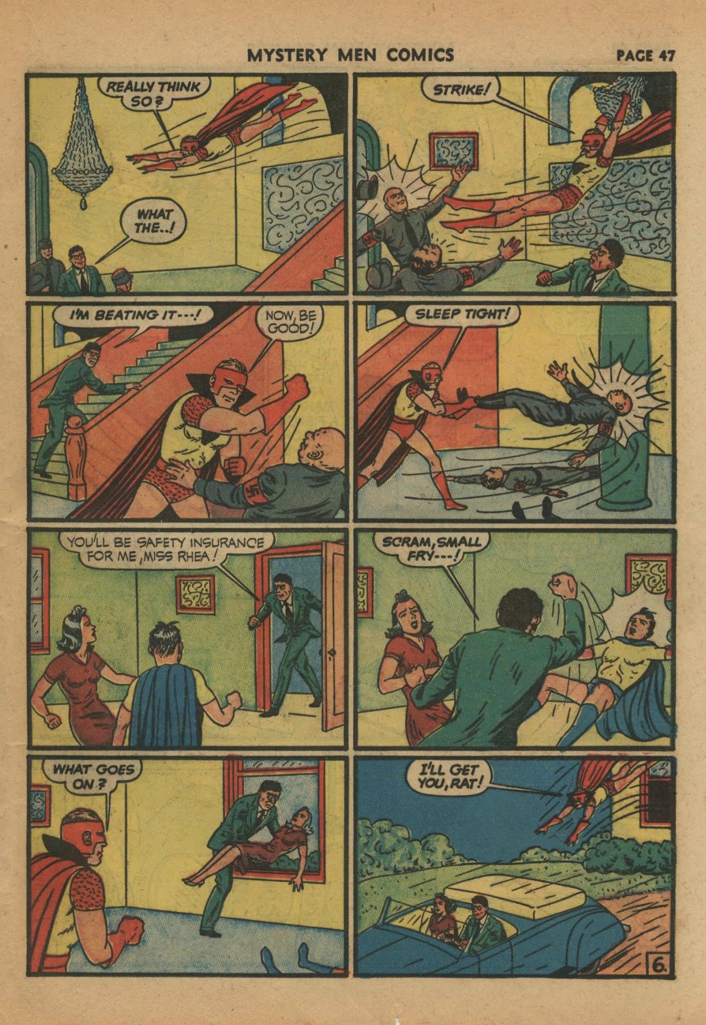 Read online Mystery Men Comics comic -  Issue #24 - 49