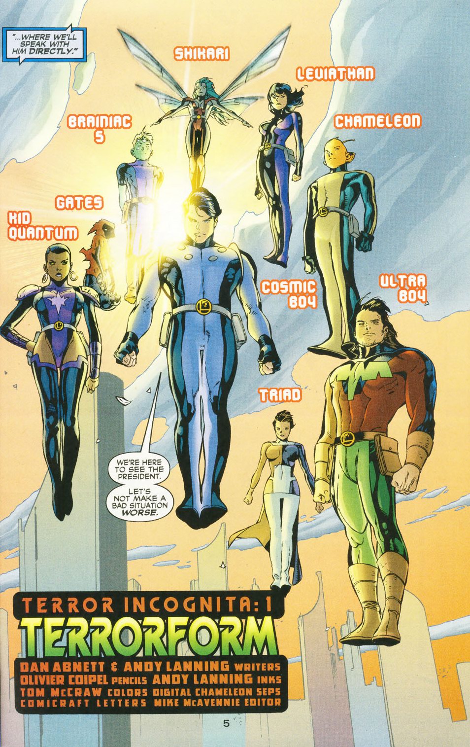 Read online The Legion comic -  Issue #6 - 6