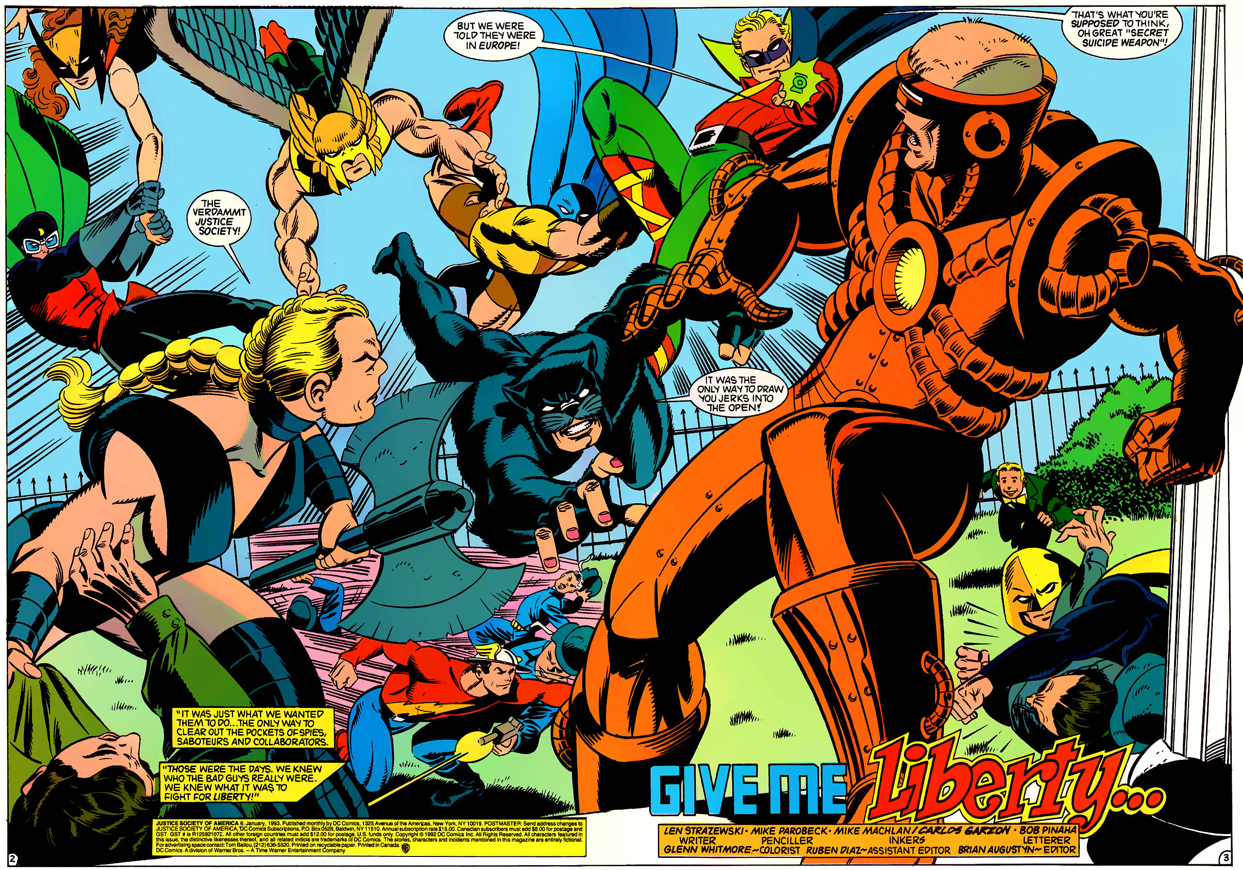 Read online Justice Society of America (1992) comic -  Issue #6 - 4
