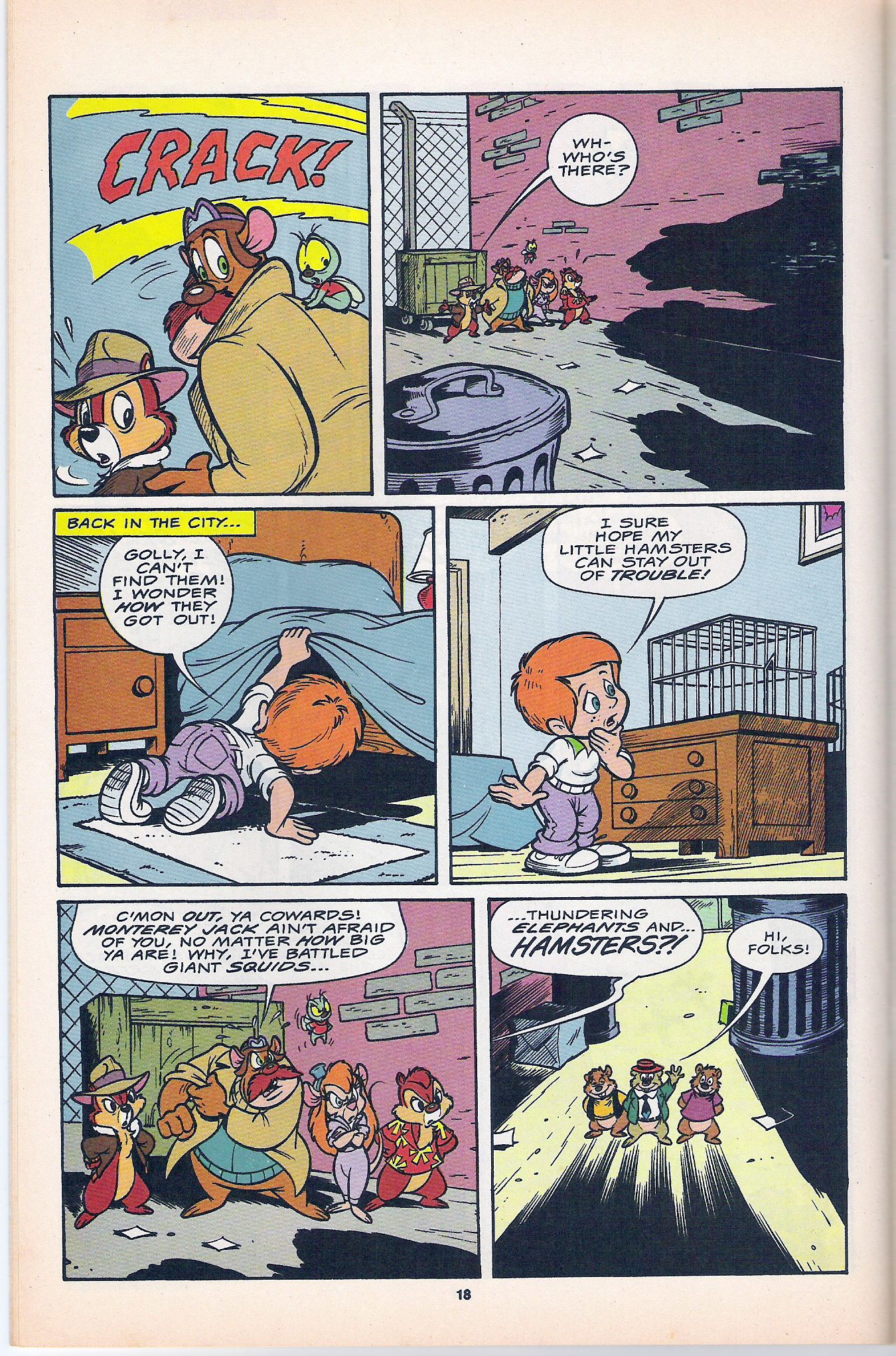 Read online Disney's Chip 'N Dale Rescue Rangers comic -  Issue #4 - 24