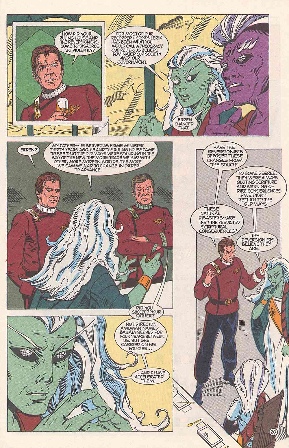 Read online Star Trek (1989) comic -  Issue #20 - 24