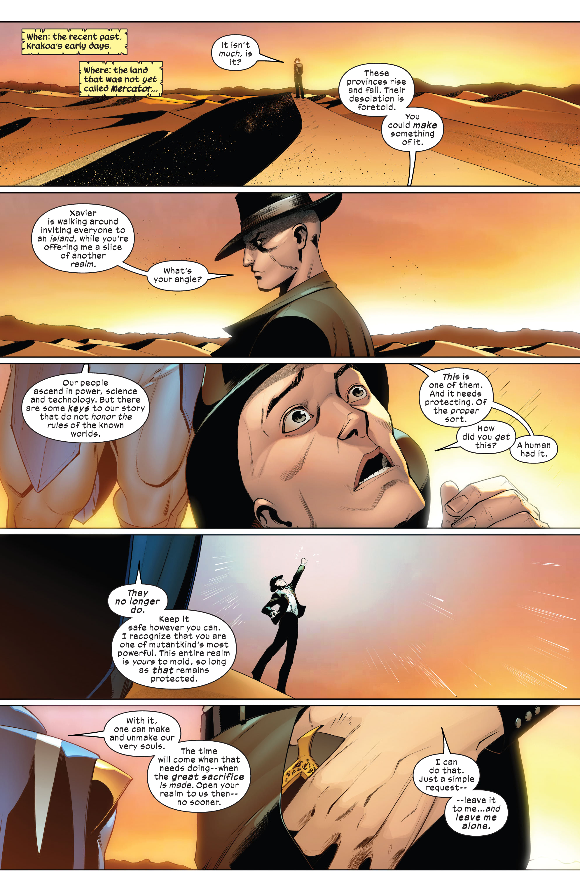 Read online Knights of X comic -  Issue #3 - 14