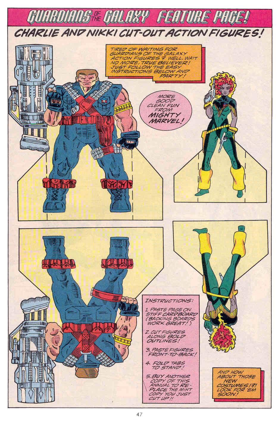 Read online Guardians of the Galaxy (1990) comic -  Issue # _Annual 1 - 40