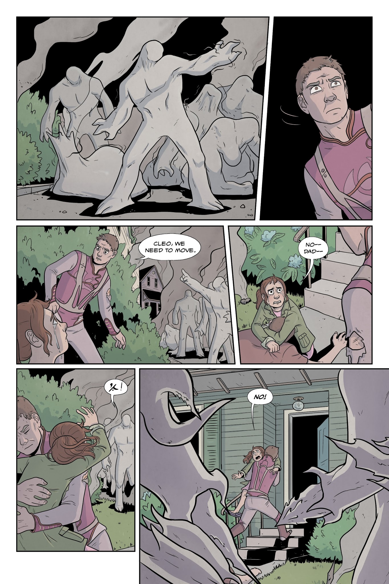 Read online Lifeformed: Cleo Makes Contact comic -  Issue # TPB - 33