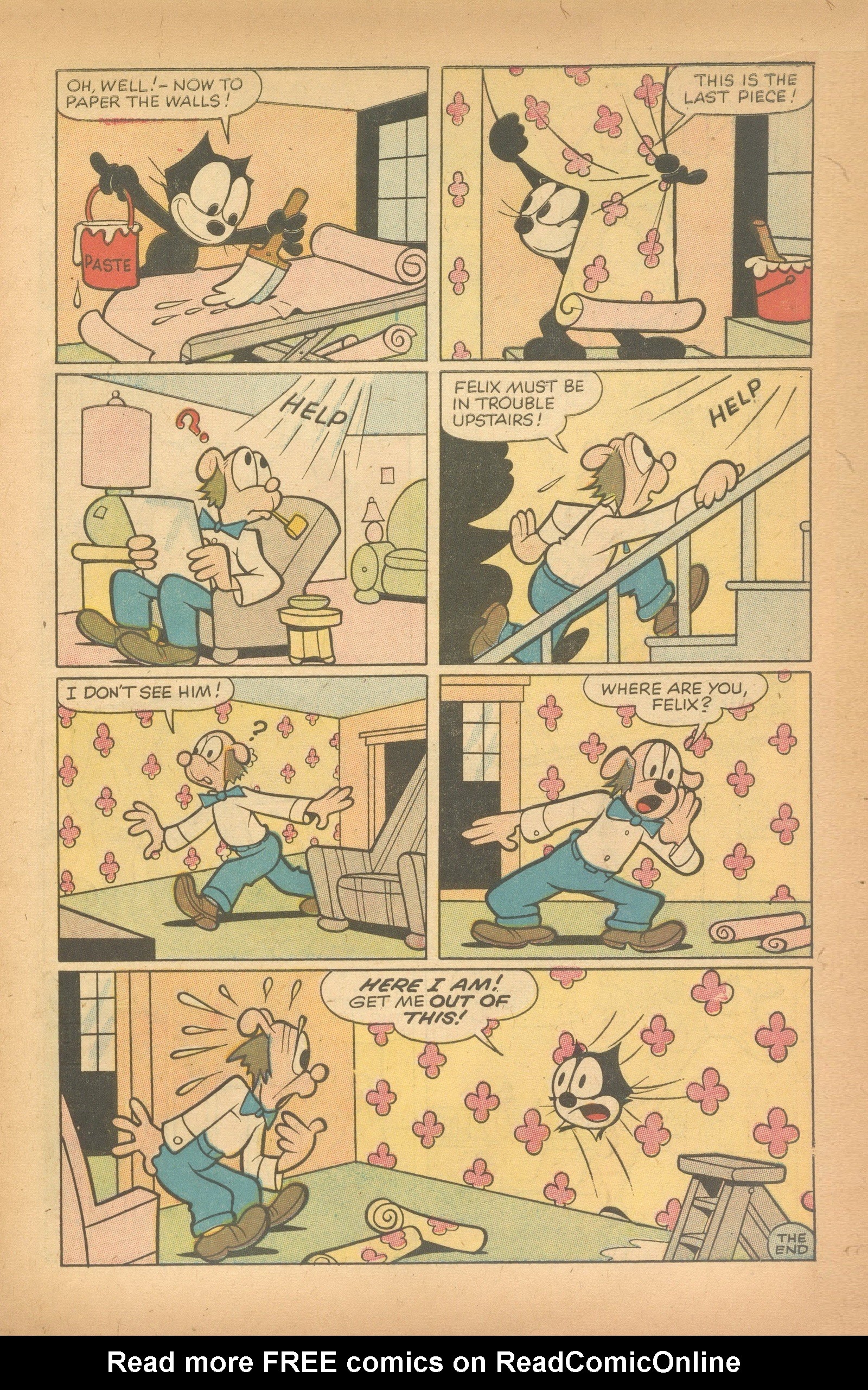Read online Felix the Cat (1955) comic -  Issue #78 - 9