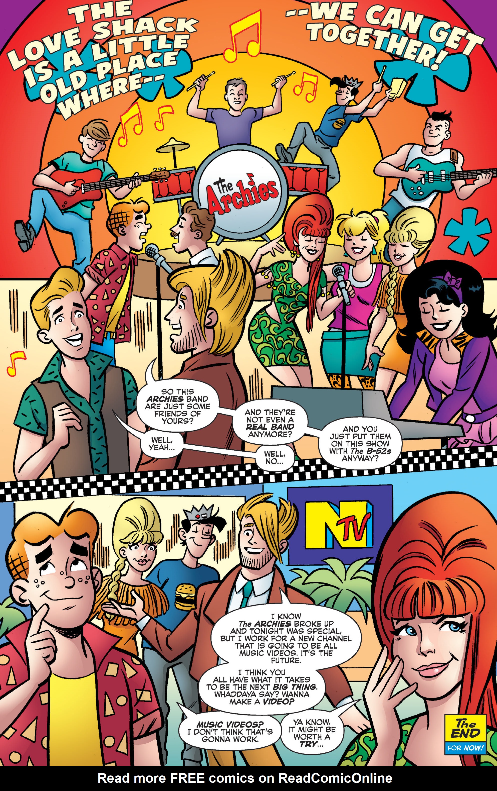 Read online Archie Meets The B-52s comic -  Issue # Full - 22