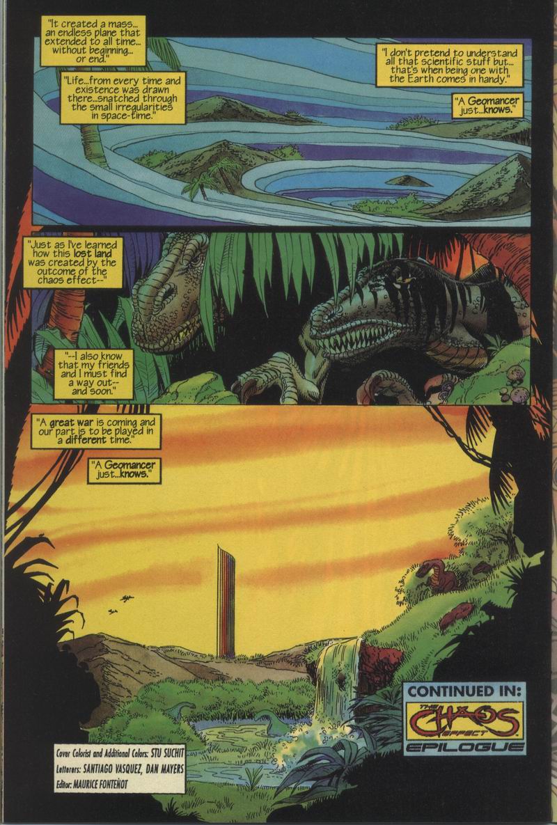 Read online The Chaos Effect comic -  Issue # Isssue Omega - 17