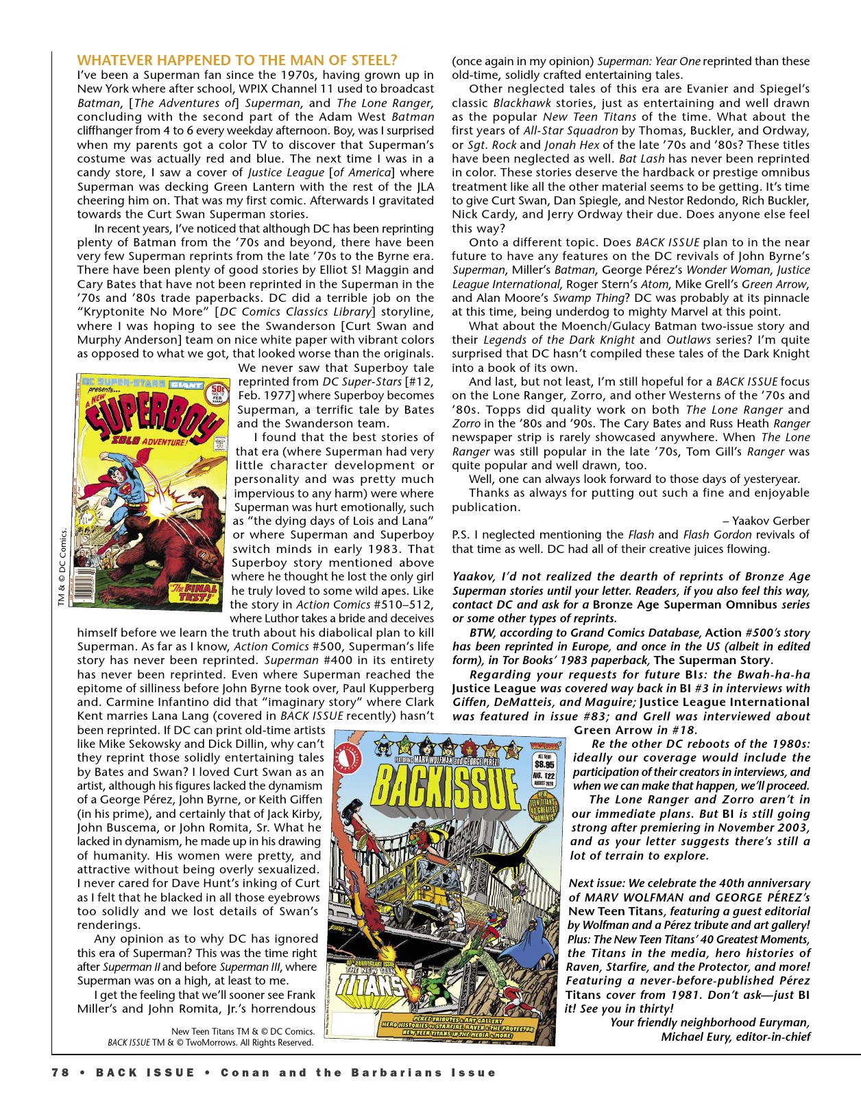 Read online Back Issue comic -  Issue #121 - 80
