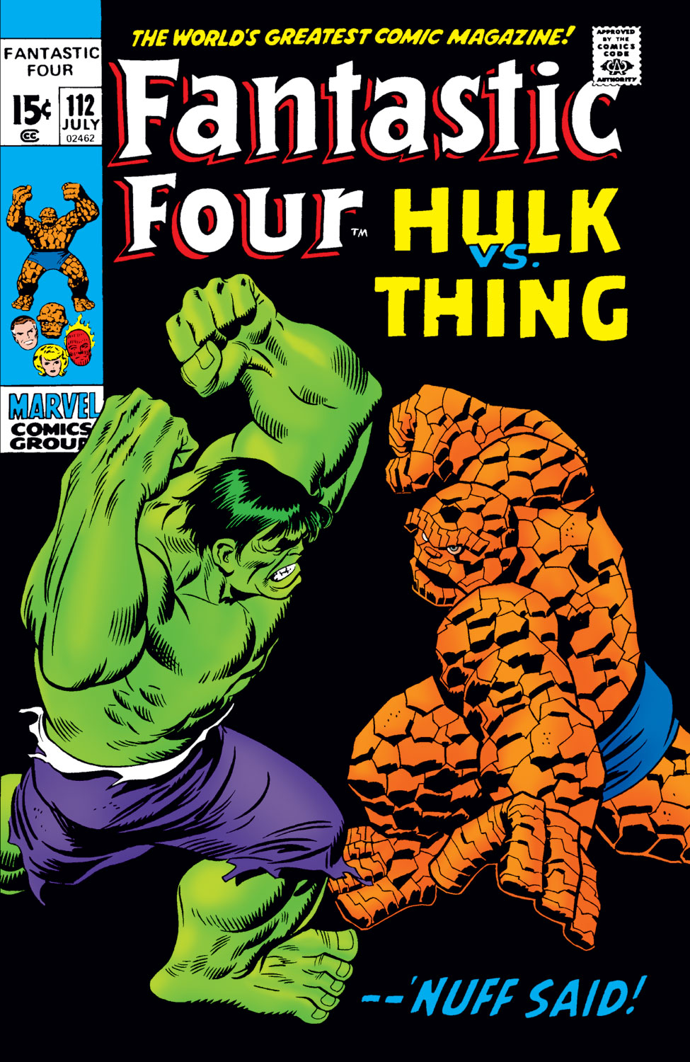 Read online Fantastic Four (1961) comic -  Issue #112 - 1