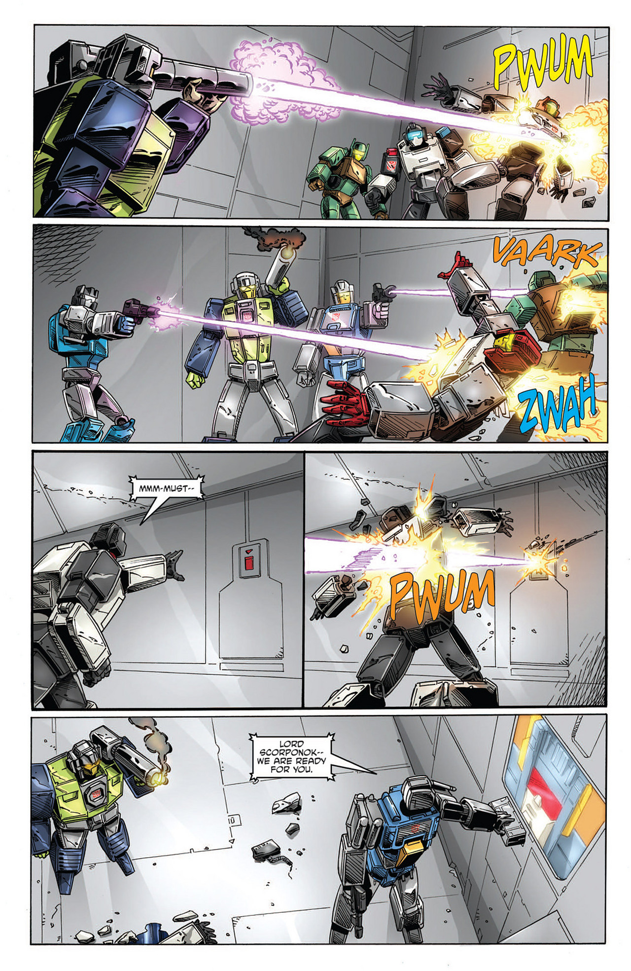 Read online The Transformers: Regeneration One comic -  Issue #87 - 22