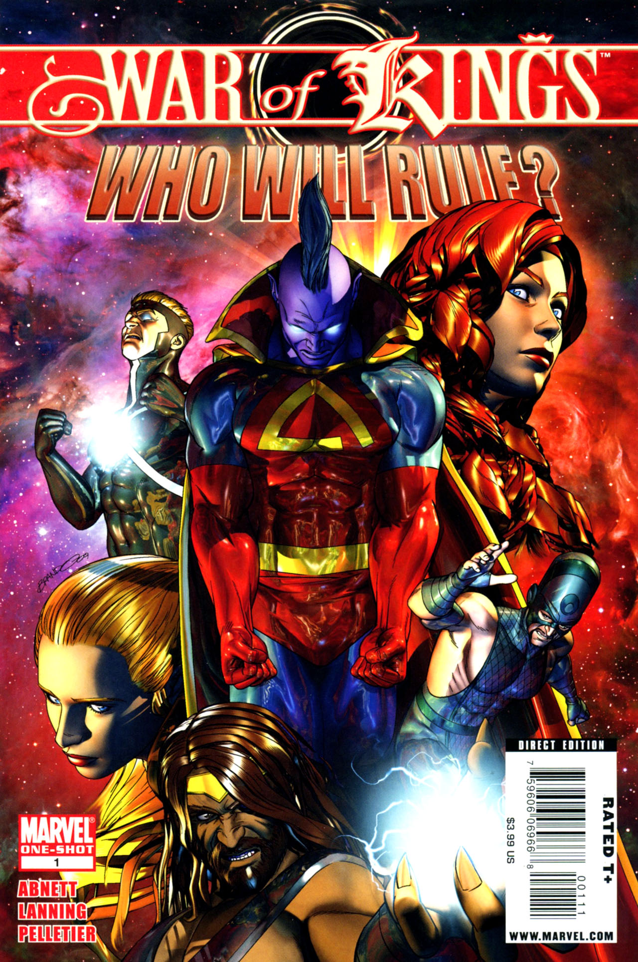 Read online War of Kings: Who Will Rule? comic -  Issue # Full - 1