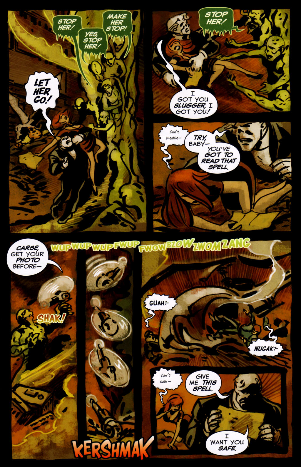 Read online Frankenstein Mobster comic -  Issue #7 - 20