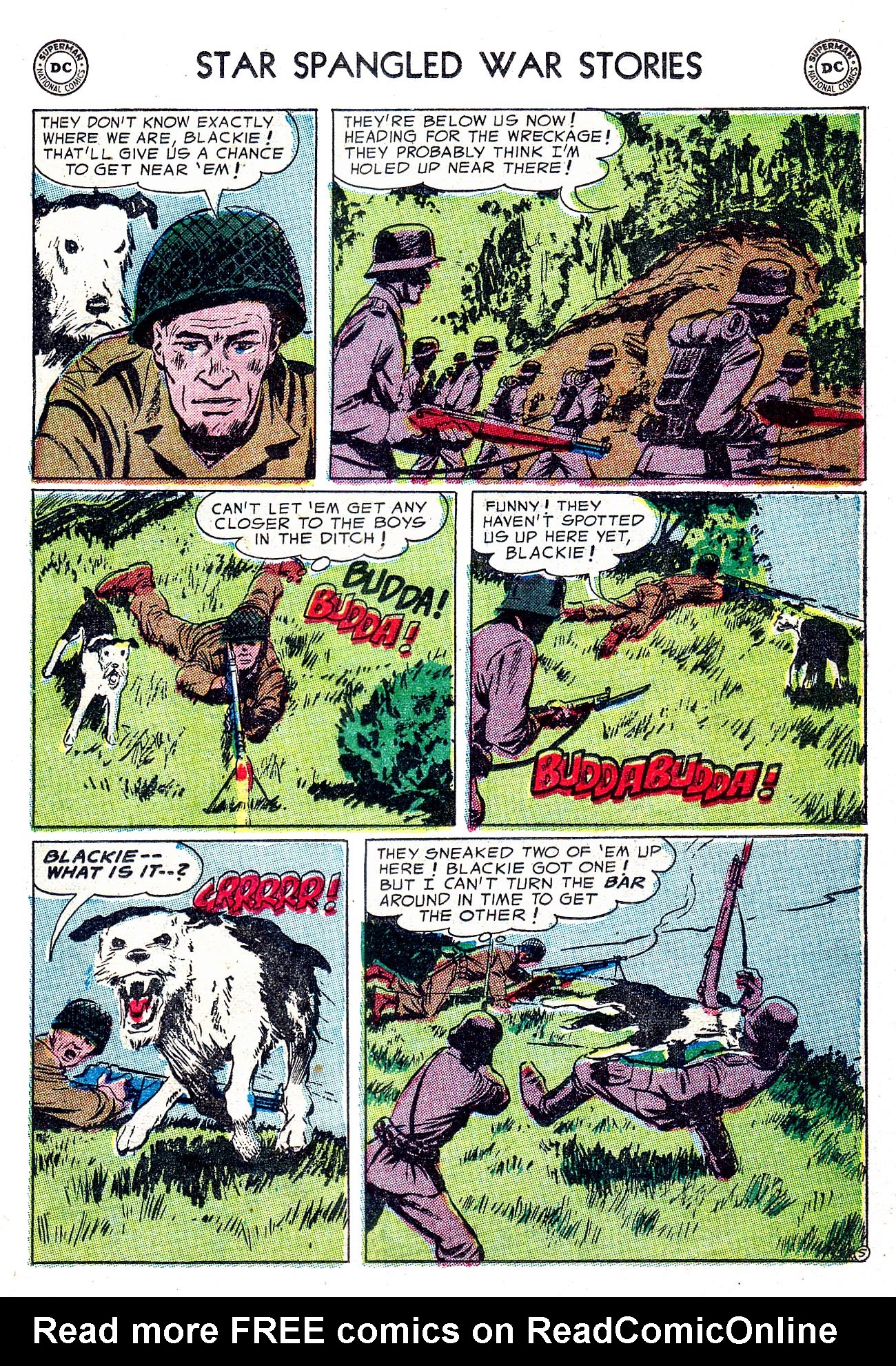 Read online Star Spangled War Stories (1952) comic -  Issue #23 - 23