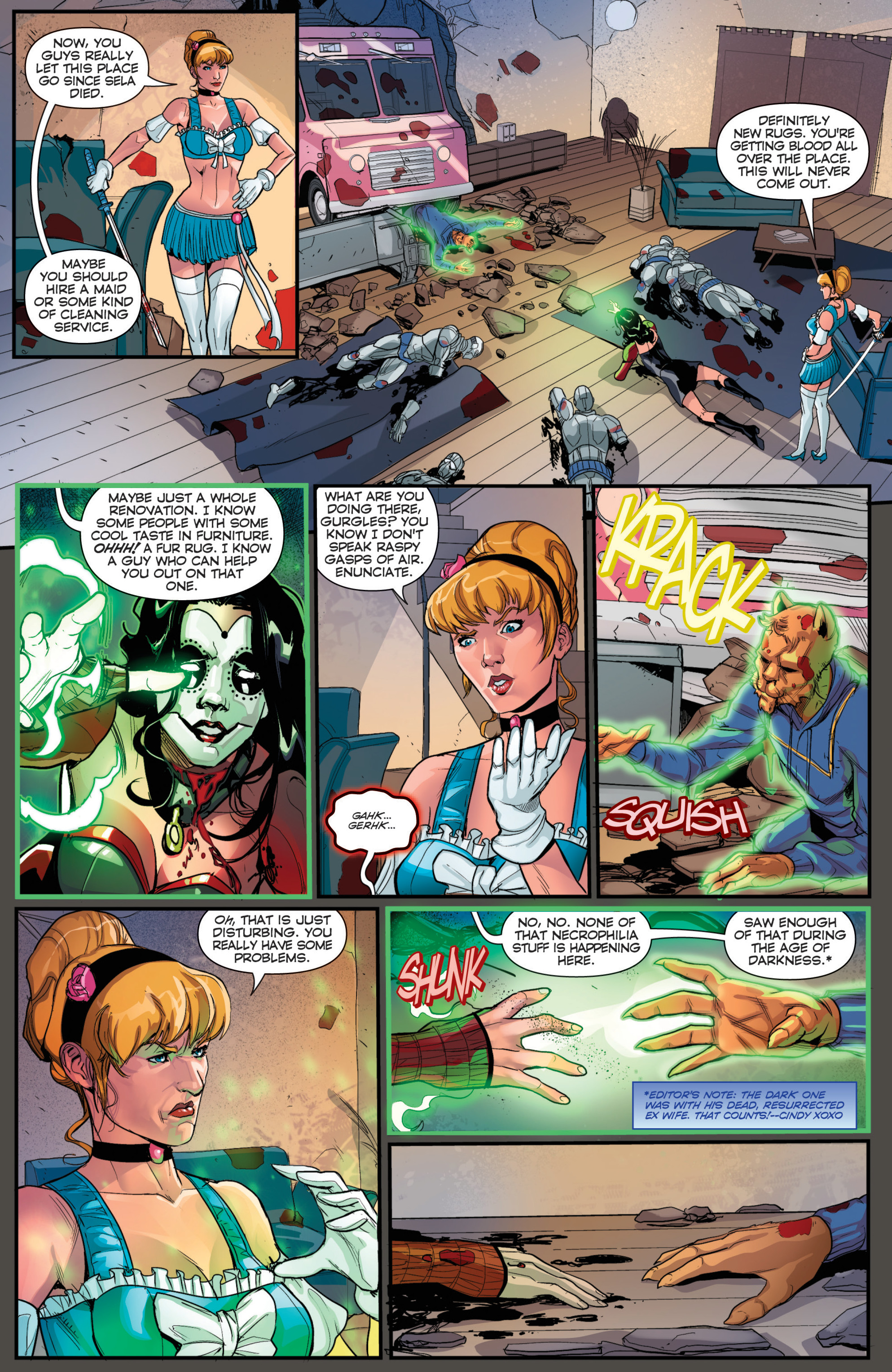 Read online Cinderella Serial Killer Princess comic -  Issue #2 - 8