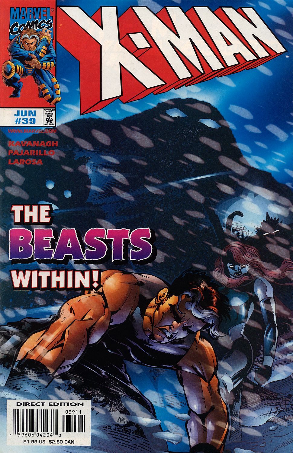 Read online X-Man comic -  Issue #39 - 1