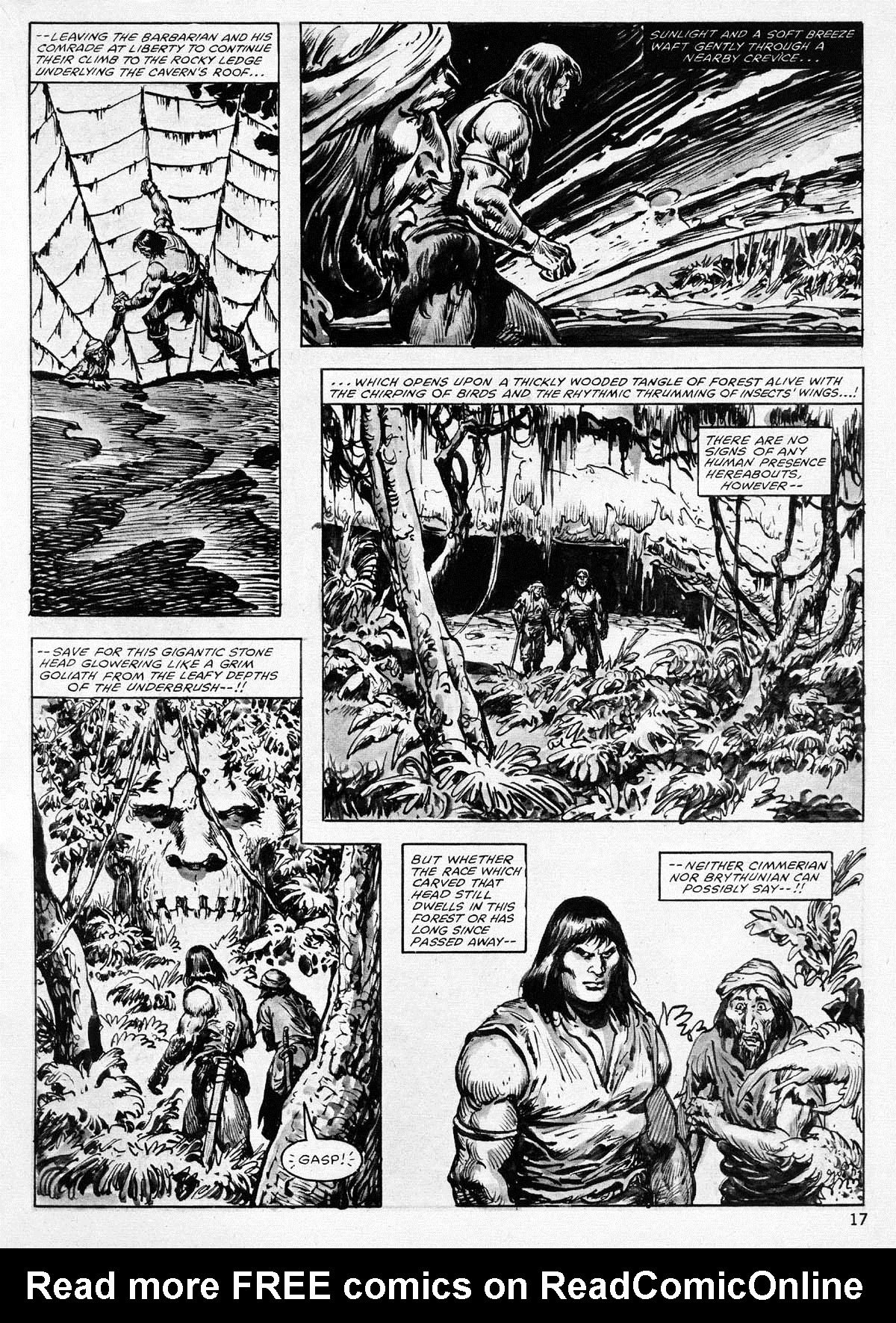 Read online The Savage Sword Of Conan comic -  Issue #77 - 17