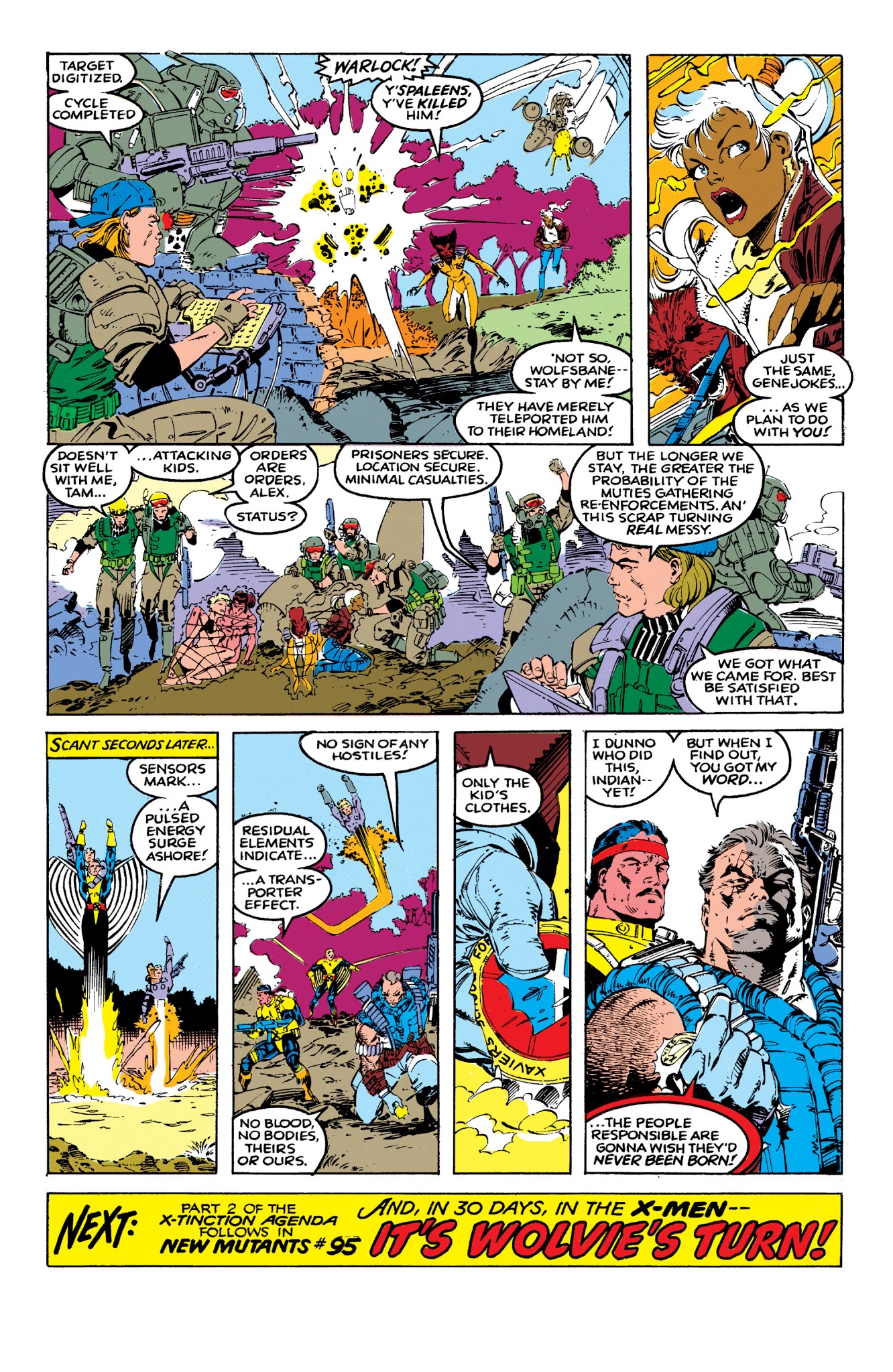 Read online X-Men: X-Tinction Agenda comic -  Issue # TPB - 114