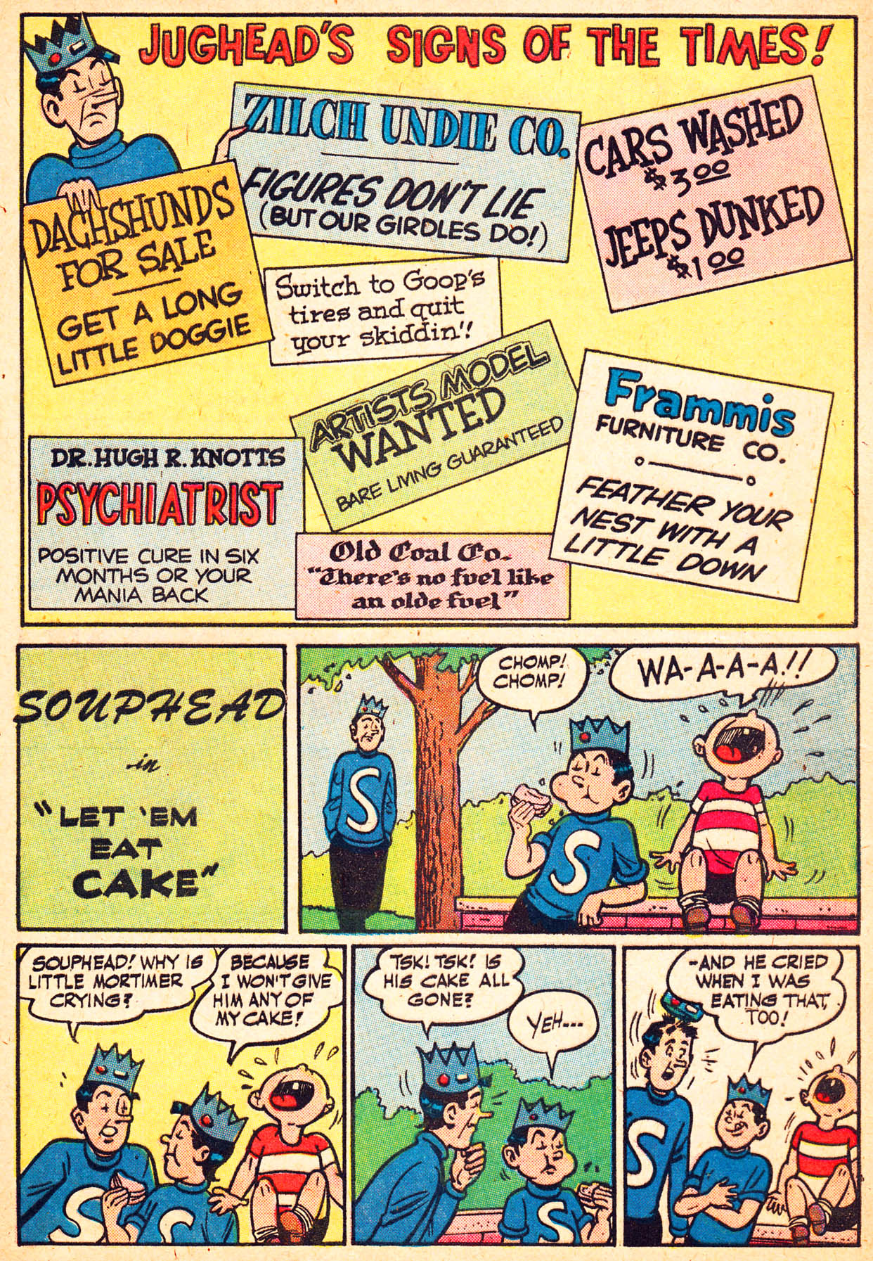 Read online Archie's Joke Book Magazine comic -  Issue #50 - 24