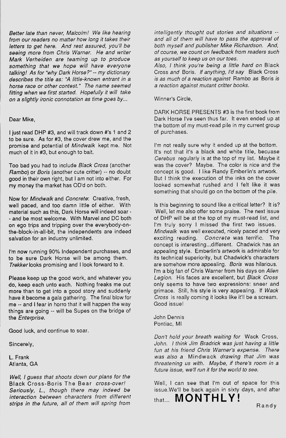 Read online Dark Horse Presents (1986) comic -  Issue #5 - 35