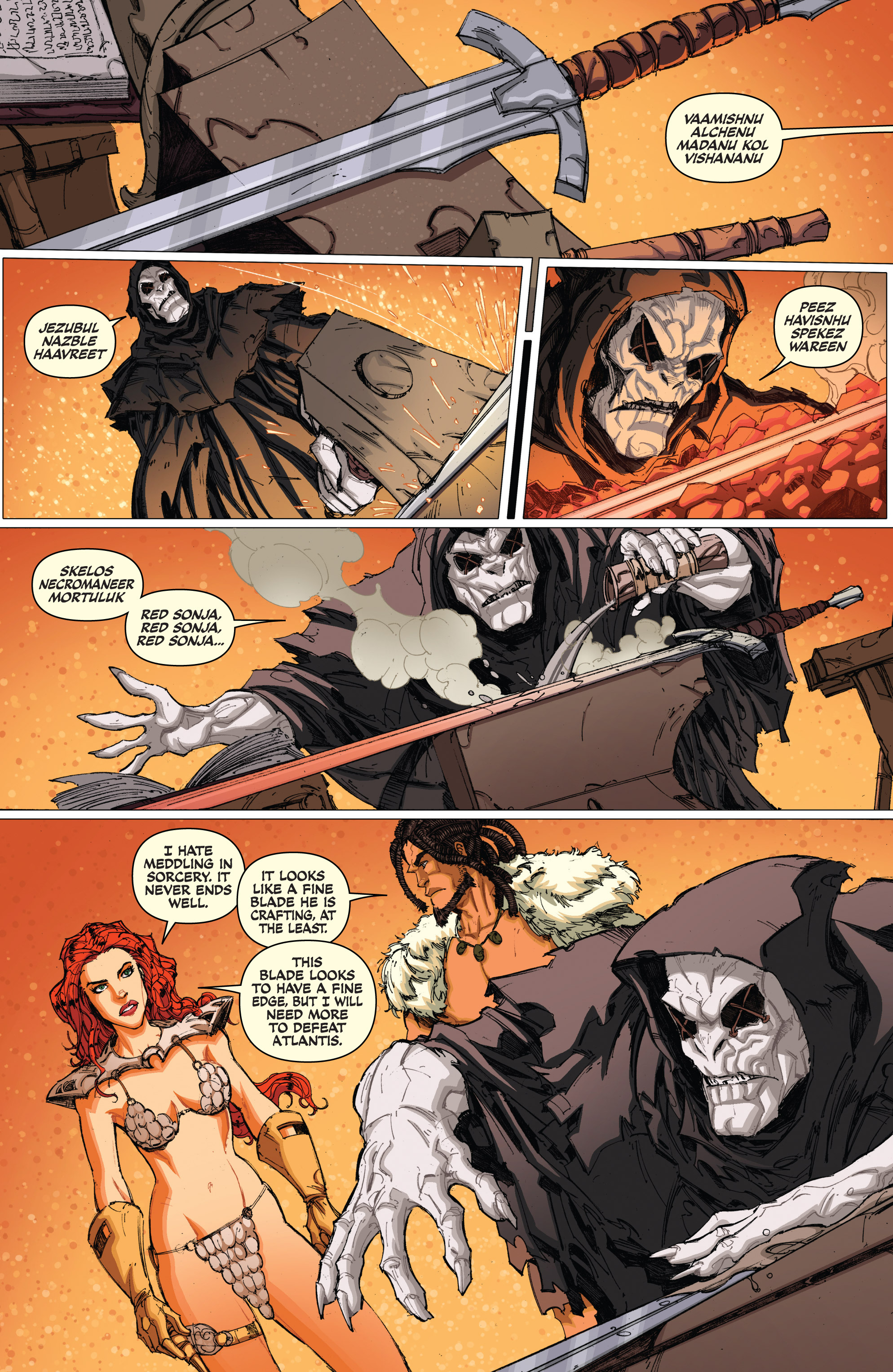 Read online Red Sonja: Atlantis Rises comic -  Issue #4 - 3