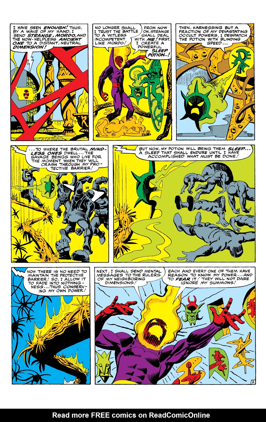 Marvel Masterworks: Doctor Strange issue TPB 1 - Page 287