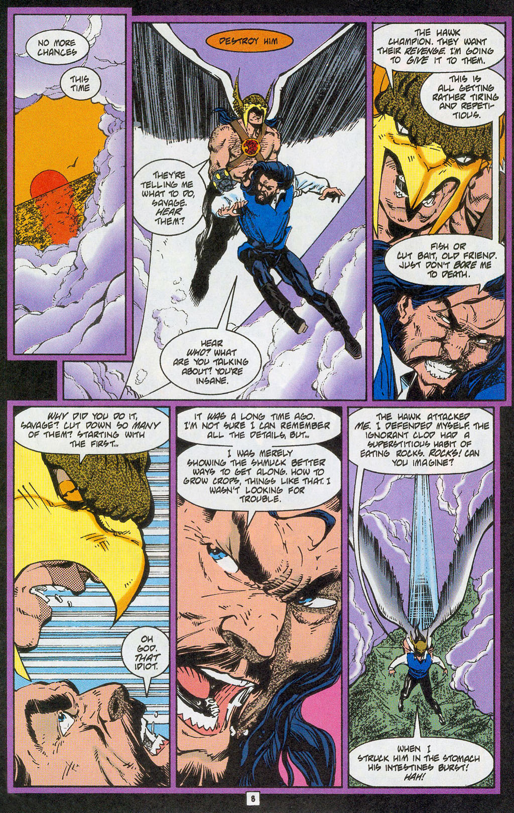 Hawkman (1993) Issue #30 #33 - English 10