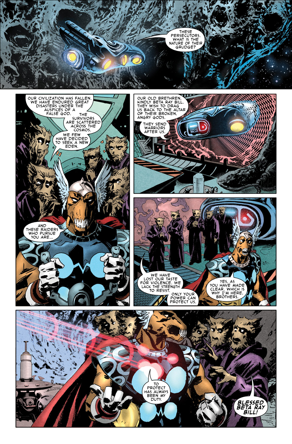 Secret Invasion Aftermath: Beta Ray Bill - The Green of Eden issue Full - Page 9