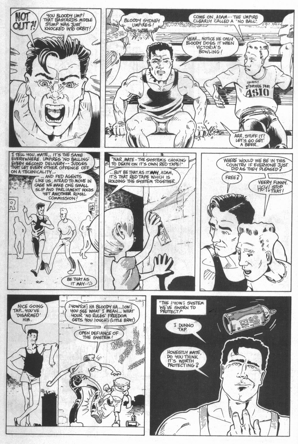 Read online Southern Squadron comic -  Issue #1 - 8