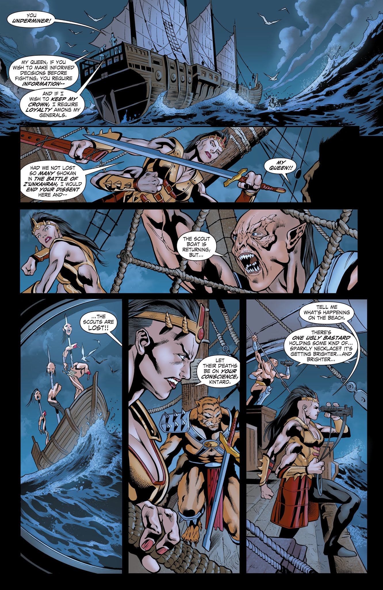 Read online Mortal Kombat X [I] comic -  Issue # _TPB 3 - 59