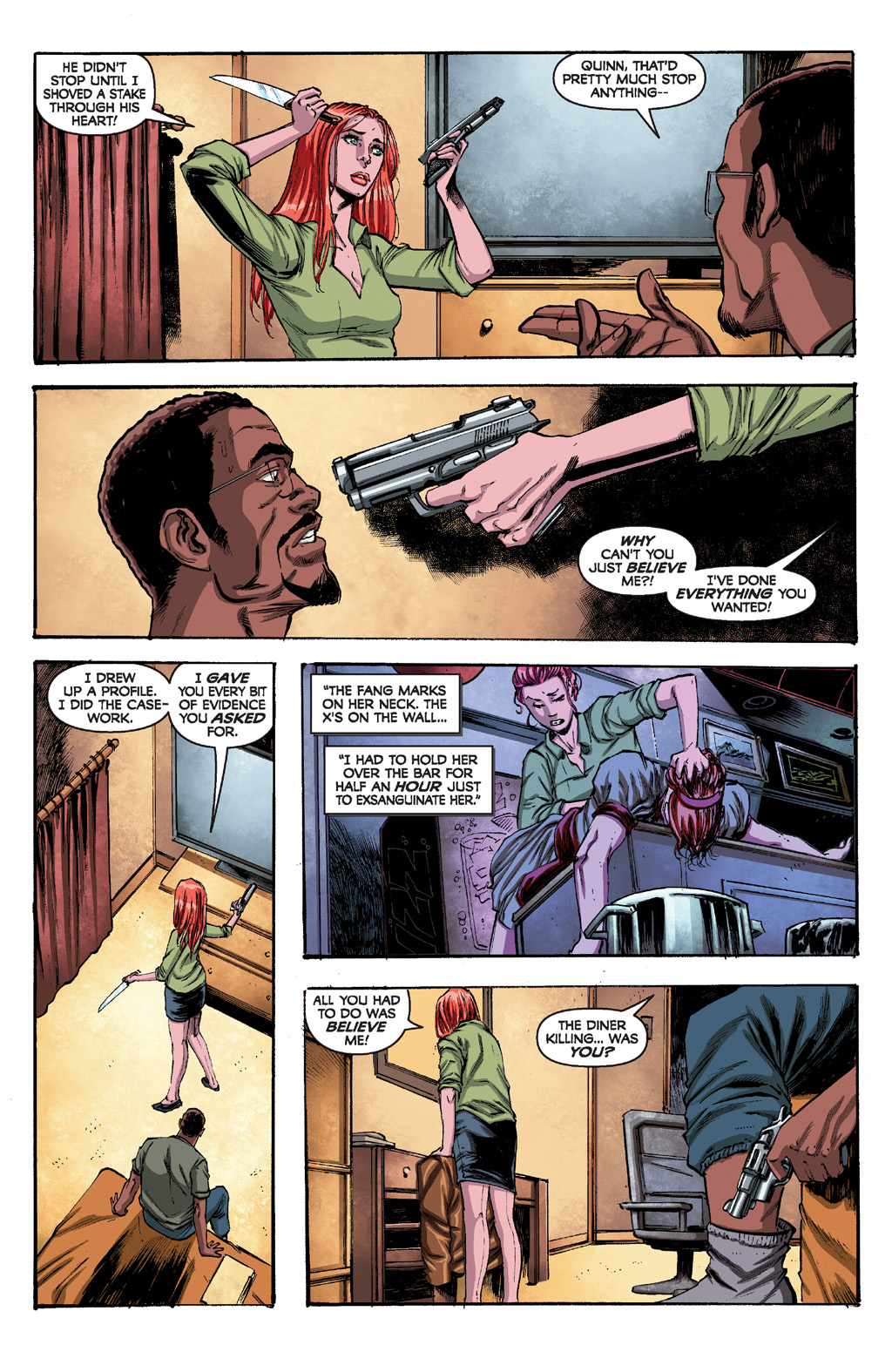 Read online Ex Sanguine comic -  Issue #5 - 11