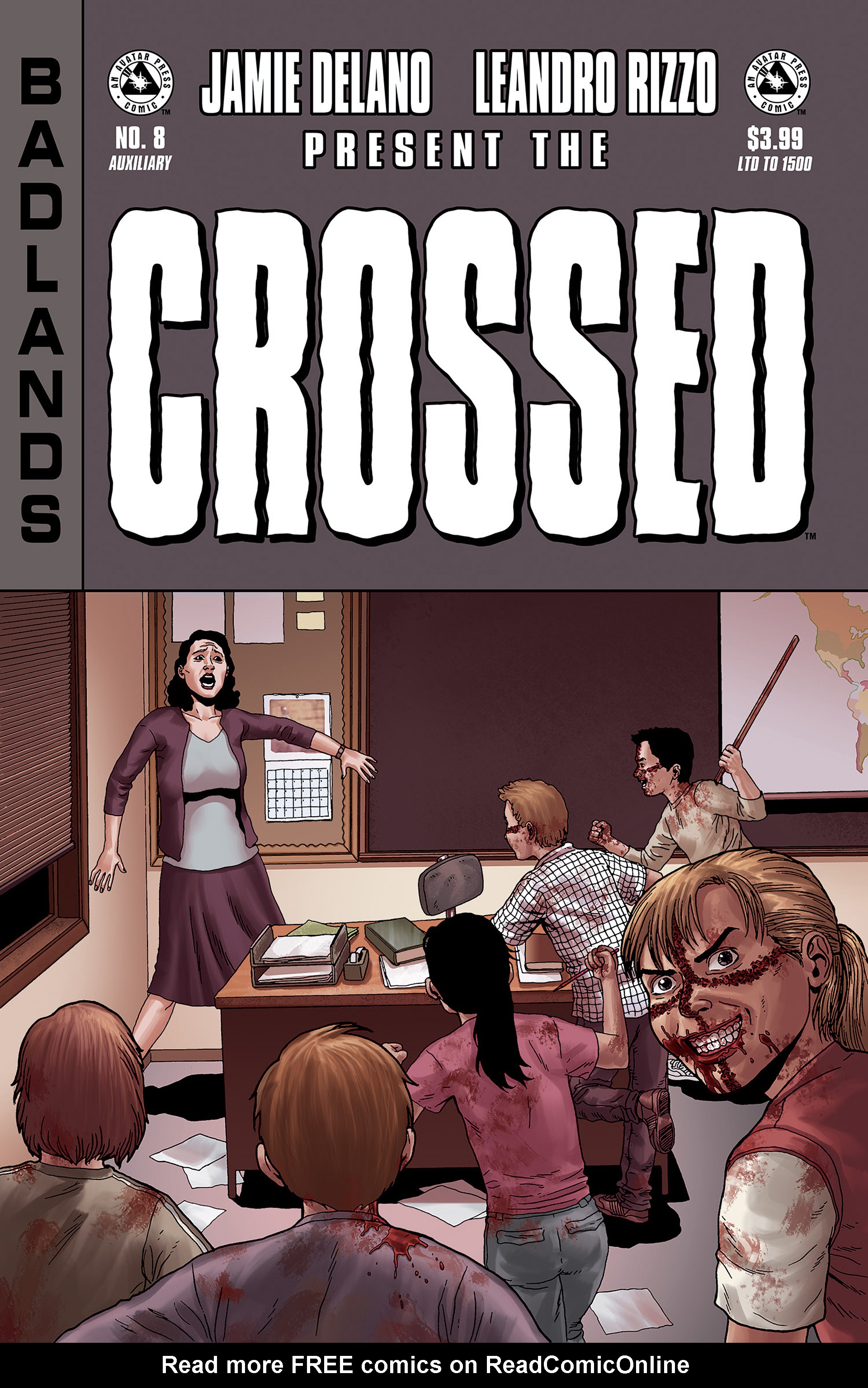 Read online Crossed: Badlands comic -  Issue #8 - 3