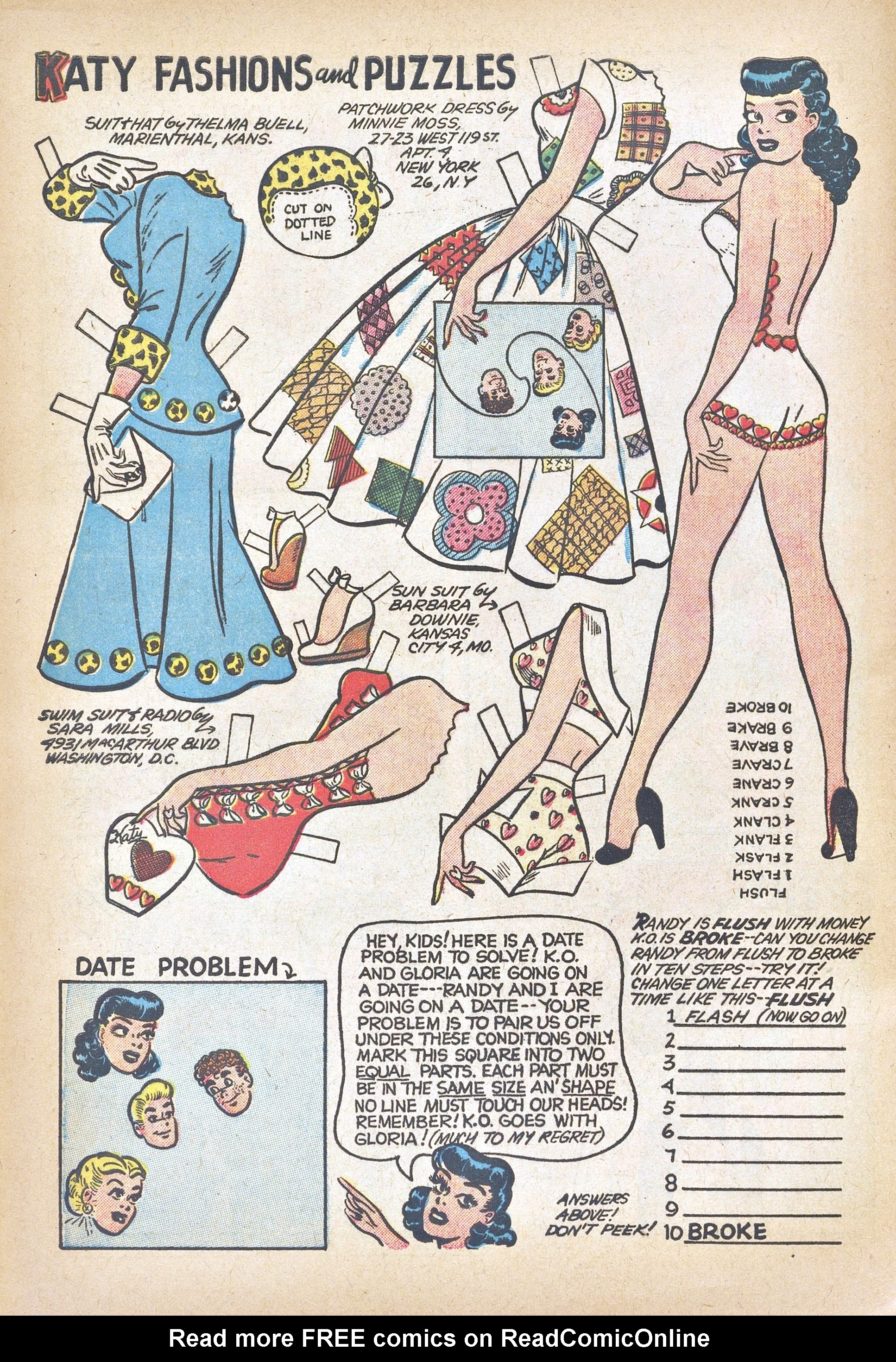 Read online Katy Keene (1949) comic -  Issue #14 - 8