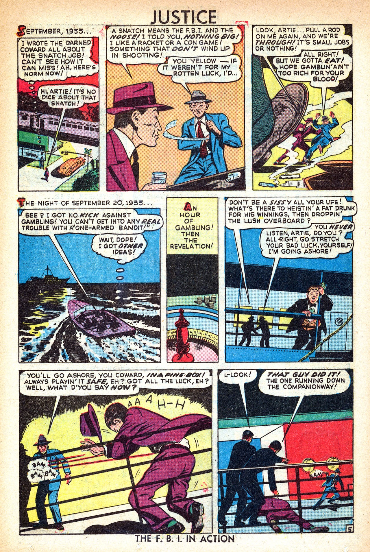 Read online Justice Comics (1947) comic -  Issue #3 - 28